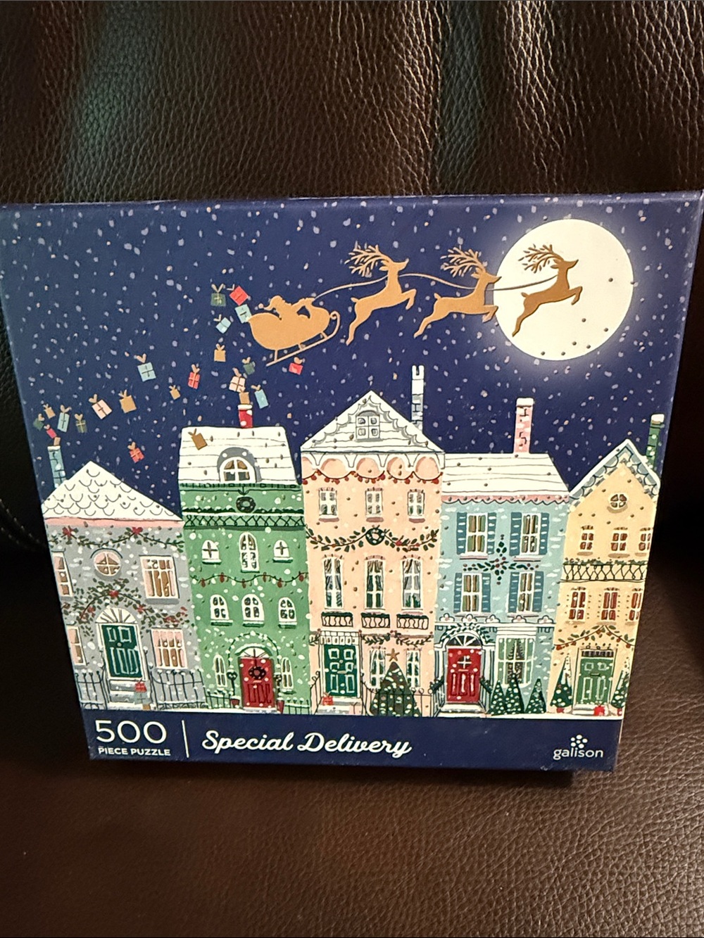 Galison Special Delivery. 500 piece puzzle. Complete with poster